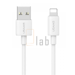 CAVO DI RICARICA A CARICA VELOCE LIGHTNING BIANCO 1M US-SJ709 USAMS