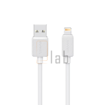 CAVO DI RICARICA USB / LIGHTNING A RIGHE 1M 2.4A BIANCO US-SJ689 USAMS