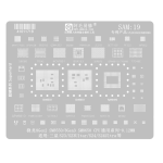 STENCIL PER REBALLING BGA CPU SAMSUNG GALAXY S23 / S23 ULTRA / S24 / S24 ULTRA 0.12 MM SAM19 V2.0 AMAOE