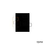 ADESIVO PROTETTIVO PER SWAP IC PER IPHONE 15 PRO MAX