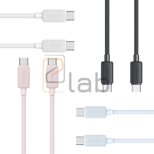 CAVO DI RICARICA TYPE-C / TYPE-C A RIGHE 1M 60W US-SJ691 USAMS