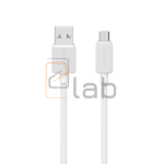 CAVO DI RICARICA MICRO USB A RIGHE BIANCO 1M US-SJ690 USAMS