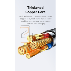 CAVO DI RICARICA TYPE-C / TYPE-C IN LEGA DI ZINCO CON LUCE COLORATA 100W 1.2M TARNISH US-SJ750 USAMS