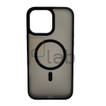 COVER IN POLICARBONATO SATINATO E TPU PER IPHONE 16 PRO MAX NERO