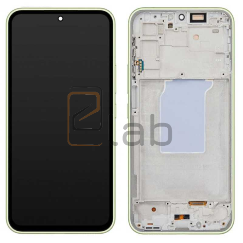 DISPLAY LCD SAMSUNG SERVICE PACK A26 5G LIME GREEN VERDE CON FRAME SM-A266B