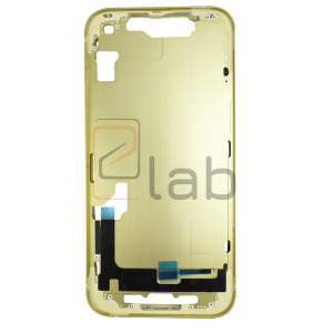 FRAME CENTRALE PER IPHONE 14 GIALLO
