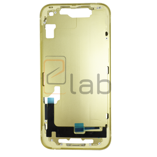 FRAME CENTRALE PER IPHONE 14 GIALLO