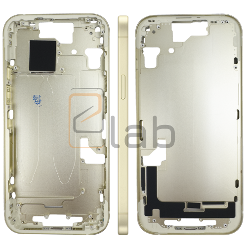 FRAME CENTRALE PER IPHONE 15 GIALLO