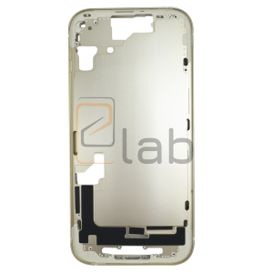 FRAME CENTRALE PER IPHONE 15 GIALLO