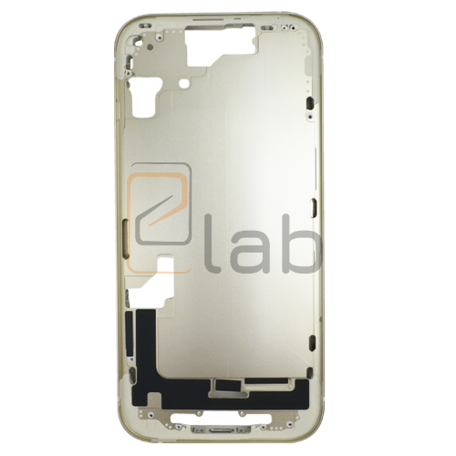 FRAME CENTRALE PER IPHONE 15 GIALLO