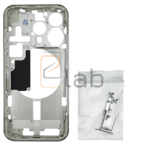 FRAME CENTRALE PER IPHONE 15 PRO BIANCO