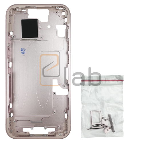 FRAME CENTRALE PER IPHONE 15 ROSA