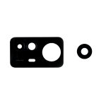 VETRO VETRINO FOTOCAMERA POSTERIORE XIAOMI REDMI NOTE 12S NERO 2303CRA44A