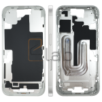 FRAME CENTRALE PER IPHONE 16 BIANCO