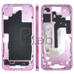 FRAME CENTRALE PER IPHONE 16 PLUS ROSA 