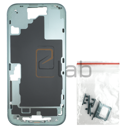 FRAME CENTRALE PER IPHONE 16 VERDE