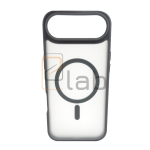 COVER IN POLICARBONATO SATINATO E TPU PER IPHONE 17 AIR GRIGIO CHIARO 