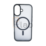COVER IN POLICARBONATO SATINATO E TPU PER IPHONE 17 BLU