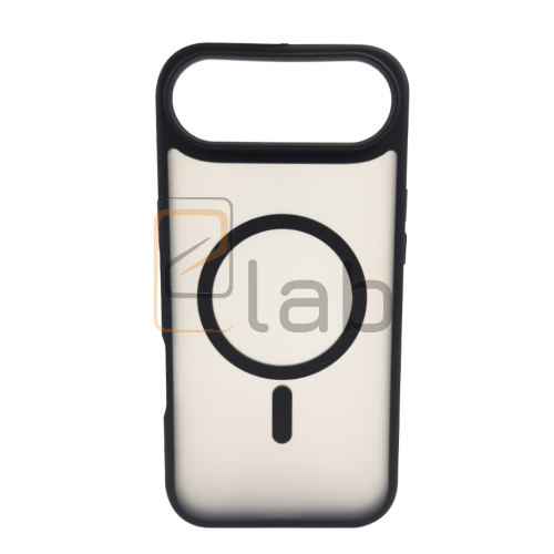 COVER IN POLICARBONATO SATINATO E TPU PER IPHONE 17 AIR NERO