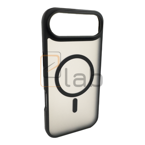 COVER IN POLICARBONATO SATINATO E TPU PER IPHONE 17 AIR NERO