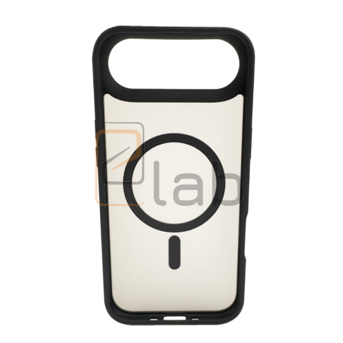 COVER IN POLICARBONATO SATINATO E TPU PER IPHONE 17 AIR NERO