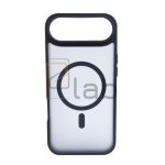 COVER IN POLICARBONATO SATINATO E TPU PER IPHONE 17 AIR BLU