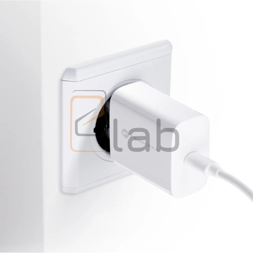 CARICABATTERIE COMPLETO A CARICA RAPIDA TYPE-C BIANCO PD 25W FORCELL