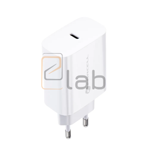 CARICABATTERIE COMPLETO A CARICA RAPIDA TYPE-C BIANCO PD 25W FORCELL