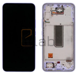 DISPLAY LCD SAMSUNG SERVICE PACK A34 5G LIGHT VIOLET CON FRAME - SM-A346B