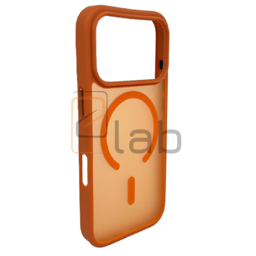 COVER IN POLICARBONATO SATINATO E TPU PER IPHONE 17 PRO MAX ARANCIONE