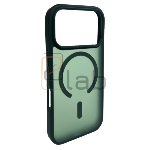 COVER IN POLICARBONATO SATINATO E TPU PER IPHONE 17 PRO VERDE MILITARE
