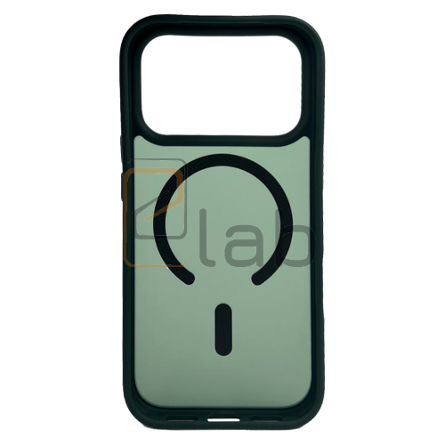 COVER IN POLICARBONATO SATINATO E TPU PER IPHONE 17 PRO VERDE MILITARE