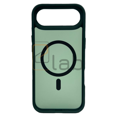 COVER IN POLICARBONATO SATINATO E TPU PER IPHONE 17 AIR VERDE MILITARE