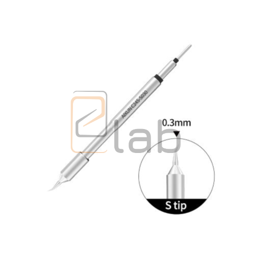 PUNTA SALDATORE A PUNTA CURVA C245-S030 PER MANIPOLO T245 AIXUN