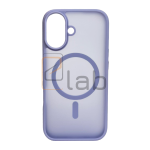 COVER IN POLICARBONATO SATINATO E TPU PER IPHONE 17 LILLA