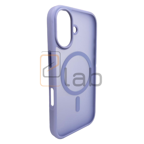 COVER IN POLICARBONATO SATINATO E TPU PER IPHONE 17 LILLA
