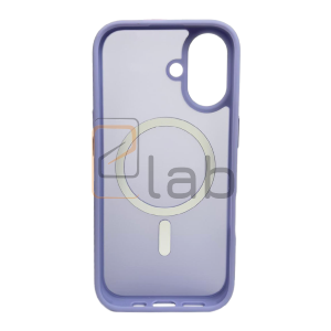 COVER IN POLICARBONATO SATINATO E TPU PER IPHONE 17 LILLA