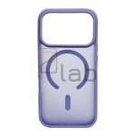 COVER IN POLICARBONATO SATINATO E TPU PER IPHONE 17 PRO LILLA