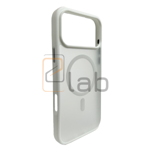 COVER IN POLICARBONATO SATINATO E TPU PER IPHONE 17 PRO MAX BIANCO