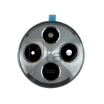 VETRO VETRINO FOTOCAMERA POSTERIORE CON FRAME BLU XIAOMI REDMI 14C