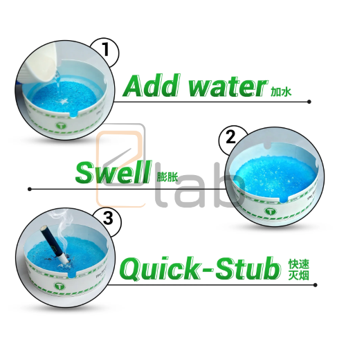 POSACENERE MONOUSO PER TECNICI AS01 2UUL - 20 PEZZI