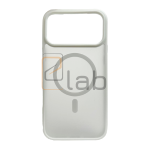 COVER IN POLICARBONATO SATINATO E TPU PER IPHONE 17 PRO BIANCO