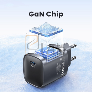 CARICABATTERIE A CARICA VELOCE TYPE-C NERO 45W US-CC323 T66 USAMS