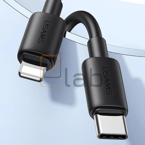 CAVO DI RICARICA TYPE-C / LIGHTNING NERO 30W US-SJ712 USAMS