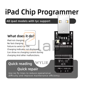 PROGRAMMATORE CHIP RICARICA PER IPAD UNIVERSALE WYLIE
