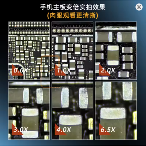 MICROSCOPIO TRINOCULARE 6065 6.5X YCS