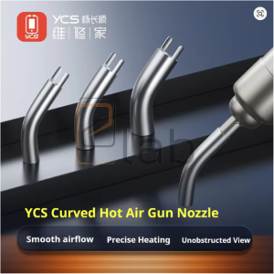 SET UGELLI CURVI PER PISTOLA AD ARIA CALDA 5MM - 6MM - 8MM -10MM YCS