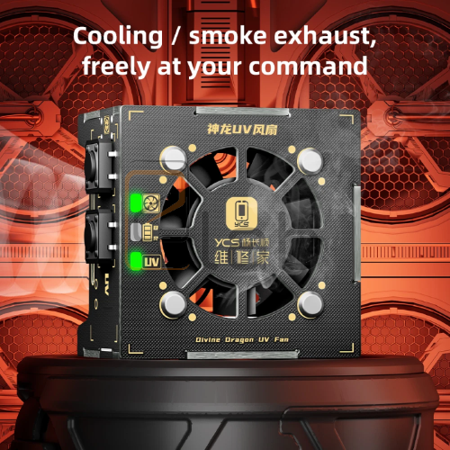 DIVINE DRAGON - LAMPADA UV CON VENTOLA DI RAFFREDDAMENTO YCS