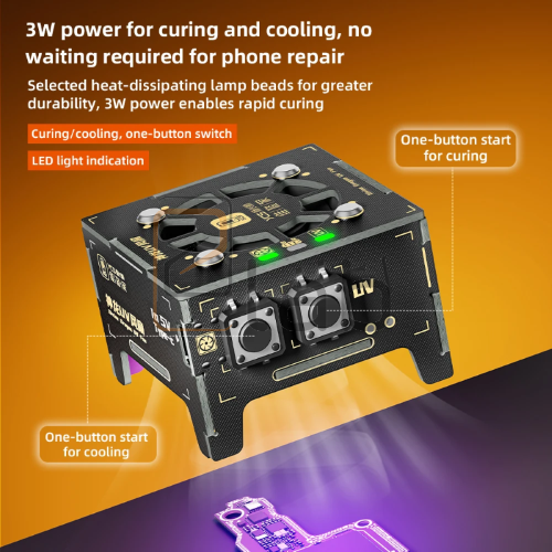 DIVINE DRAGON - LAMPADA UV CON VENTOLA DI RAFFREDDAMENTO YCS