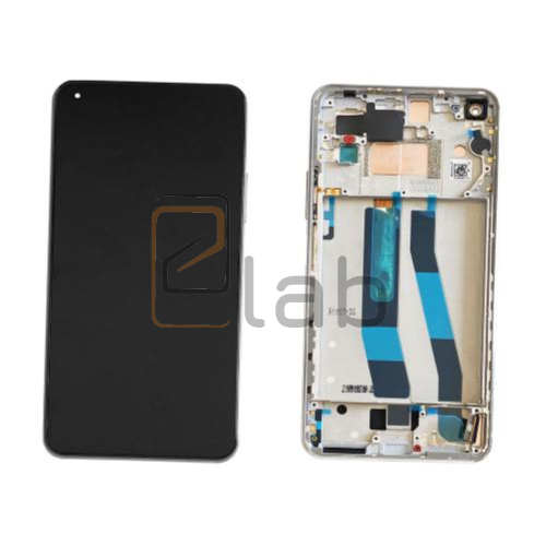 DISPLAY LCD SERVICE XIAOMI MI 11 LITE 4G / 5G 2021 / MI 11 LITE 5G NE SILVER WHITE